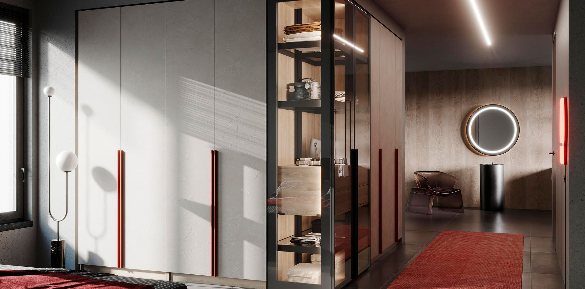 Гардеробная система №013