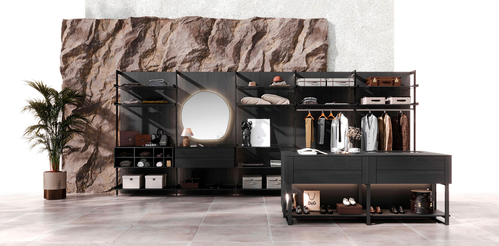 Гардеробная система №047