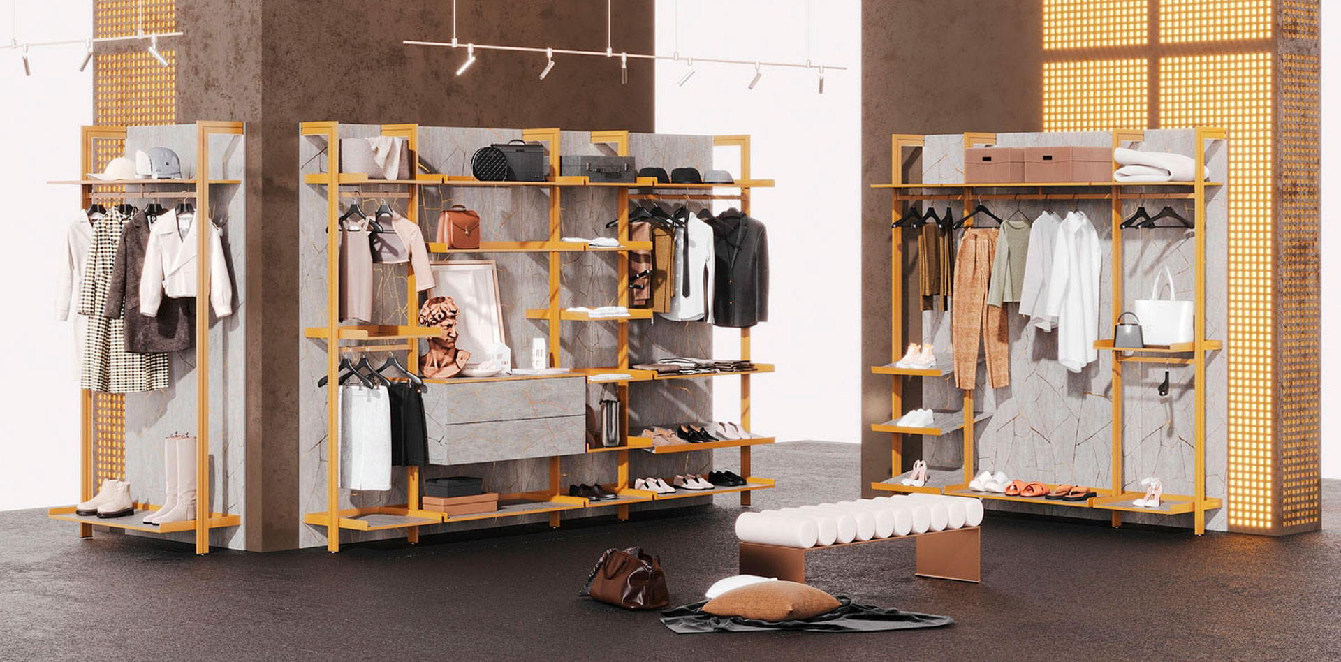 Гардеробная система №053